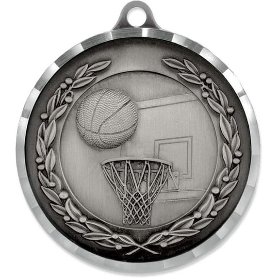 PinMart's Basketball Award Sports Bulk Medal - Gold, Silver and Bronze!