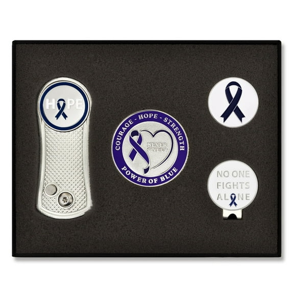 PinMart's Blue Awareness Ribbon 6-PC Golf Gift Set