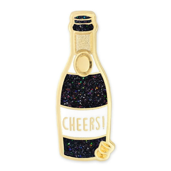 PinMart's Champagne Bottle Lapel Pin