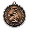 thumbnail image 1 of PinMart's Cheer Award Sports Bulk Medal - Gold, Silver and Bronze!, 1 of 2