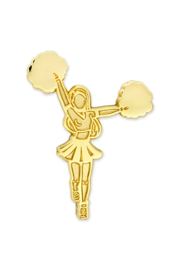 's Cheerleader Chenille Pin