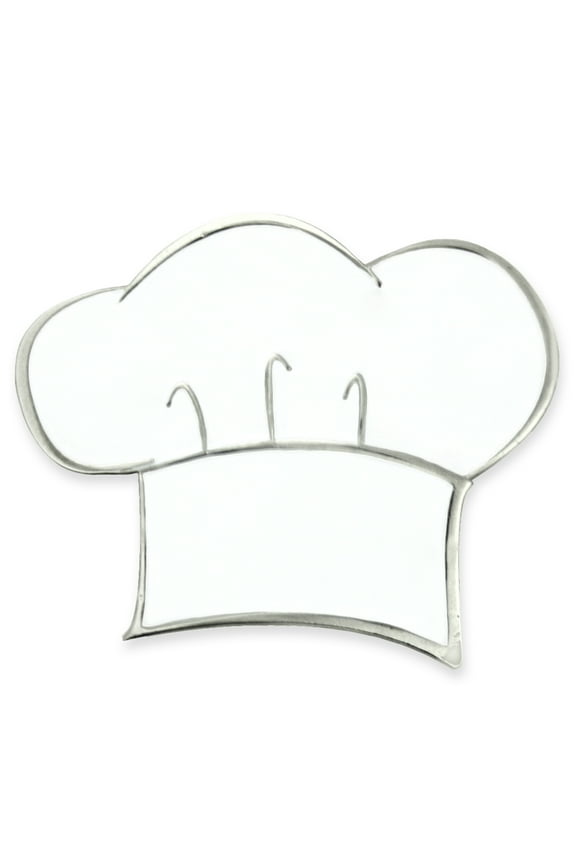 's Chef's Baker's Hat Culinary Kitchen Enamel Lapel Pin - Fun Fahsion Unisex Lapel Pin for both Teens and Adults