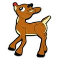 thumbnail image 1 of PinMart's Christmas Classic Reindeer Festive Holiday Lapel Pin, 1 of 3