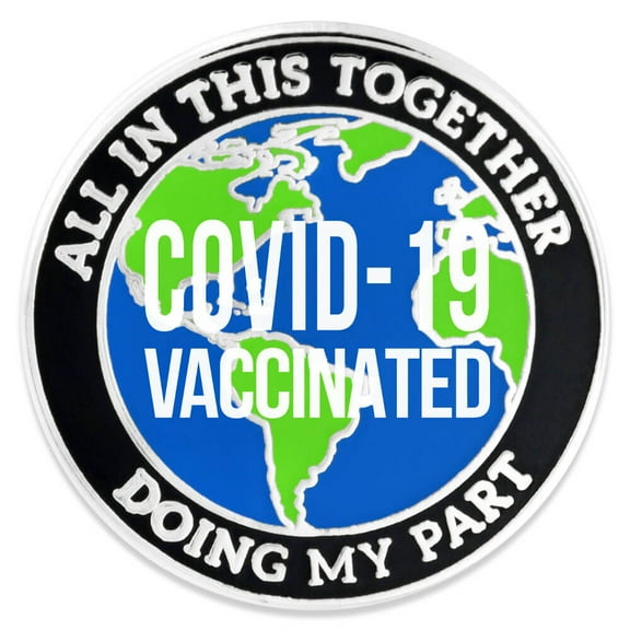 PinMart's Covid-19 Vaccinated Pin