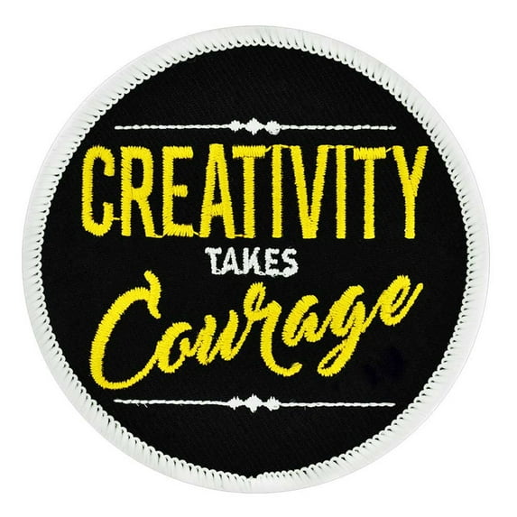 PinMart's Creativity Takes Courage Patch