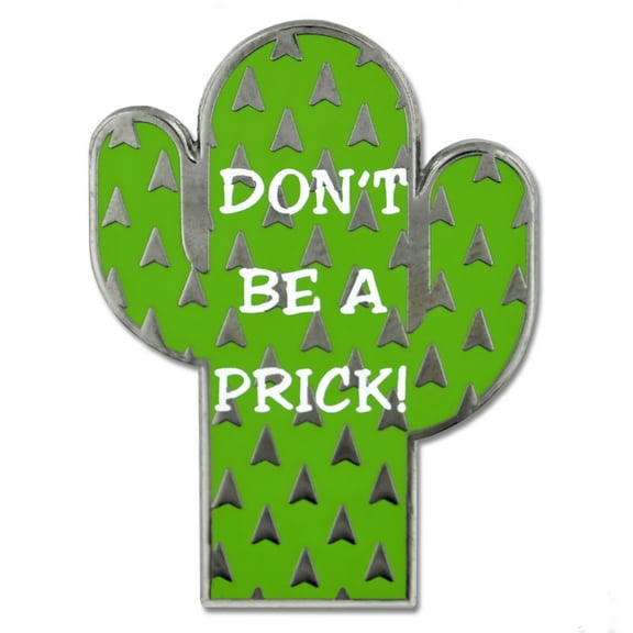 PinMart's Don't Be a Prick Cactus Trendy Enamel Lapel Pin