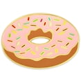 thumbnail image 1 of PinMart's Donut with Sprinkles Enamel Lapel Pin, 1 of 3