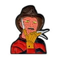 thumbnail image 1 of PinMart's Dream Demon Classic Halloween Horror Movie Lover Enamel Lapel Pin, 1 of 5