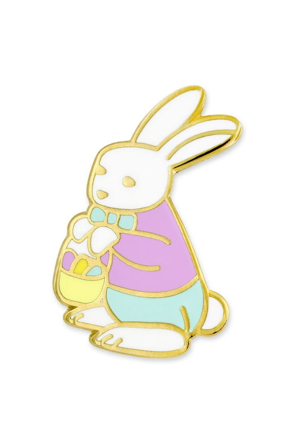 's Easter Bunny Spring Holiday Enamel Lapel Pin