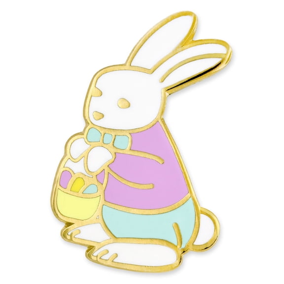 PinMart's Easter Bunny Spring Holiday Enamel Lapel Pin