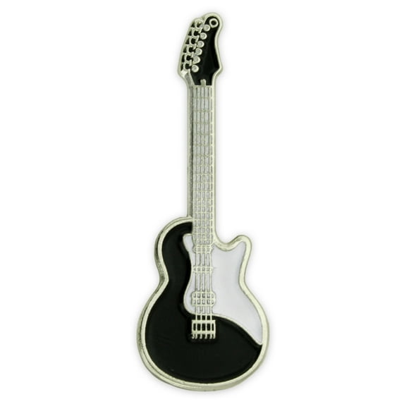 PinMart's Electric Guitar Musical Instrument Enamel Lapel Pin