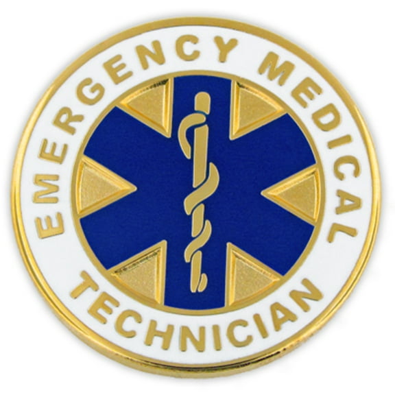 PinMart's Emergency Medical Technician EMT Lapel Pin - Great Unisex Gift for EMTs and Medical Adults and Teen Students