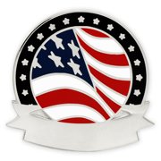 PinMarts Engravable USA Flag Pin