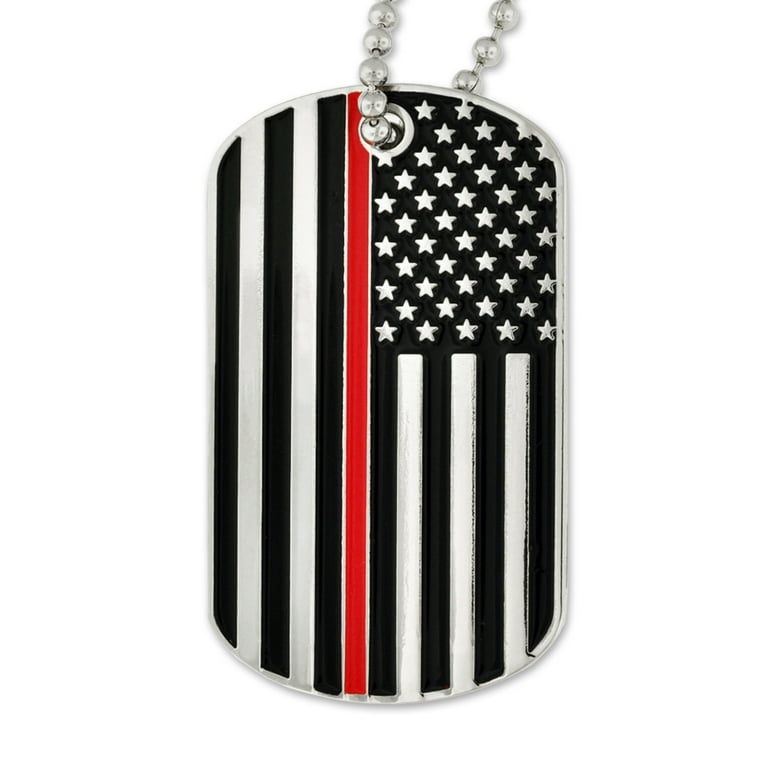 Personalized firefighter dog tags online