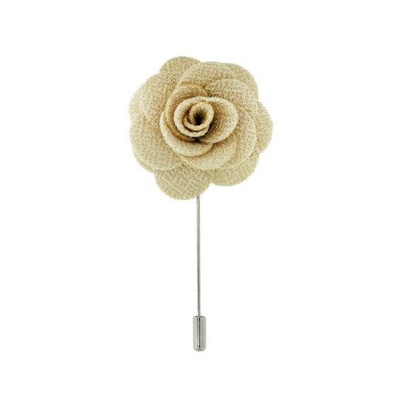 PinMart's Flower Stick Pin - Cloth Textured