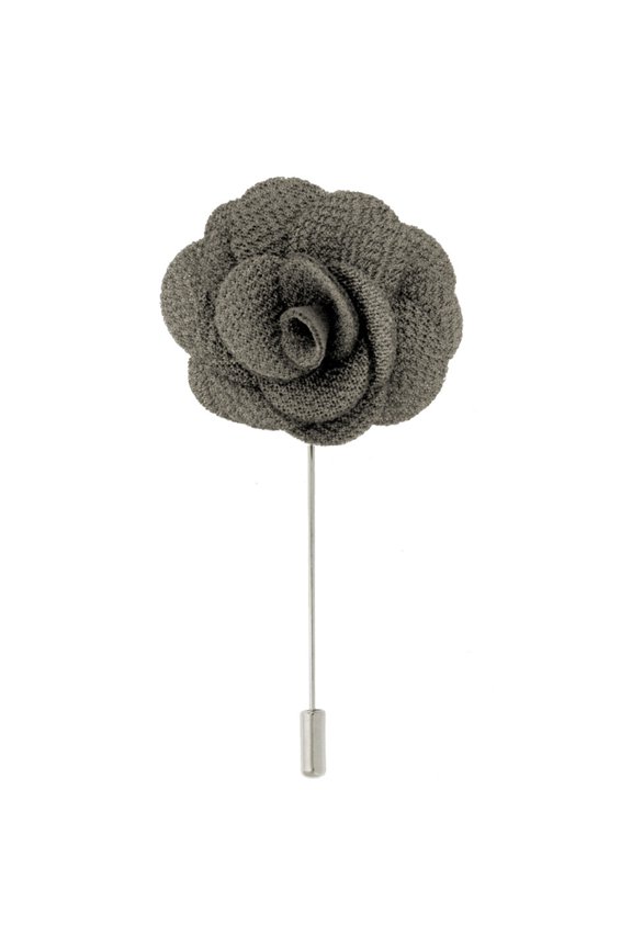 's Flower Stick Pin - Cloth Textured
