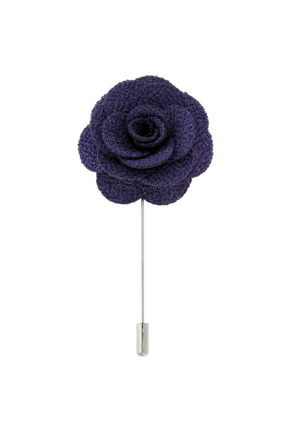's Flower Stick Pin - Cloth Textured