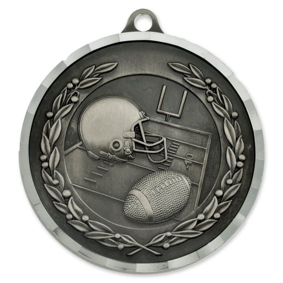 PinMart's Football Award Sports Bulk Medal - Gold, Silver and Bronze!