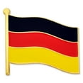 thumbnail image 1 of PinMart's Germany German World Flag Enamel Lapel Pin 3/4'', 1 of 7