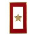 thumbnail image 1 of PinMart's Gold Star Service Flag for a Fallen Soldier Enamel Lapel Pin, 1 of 2