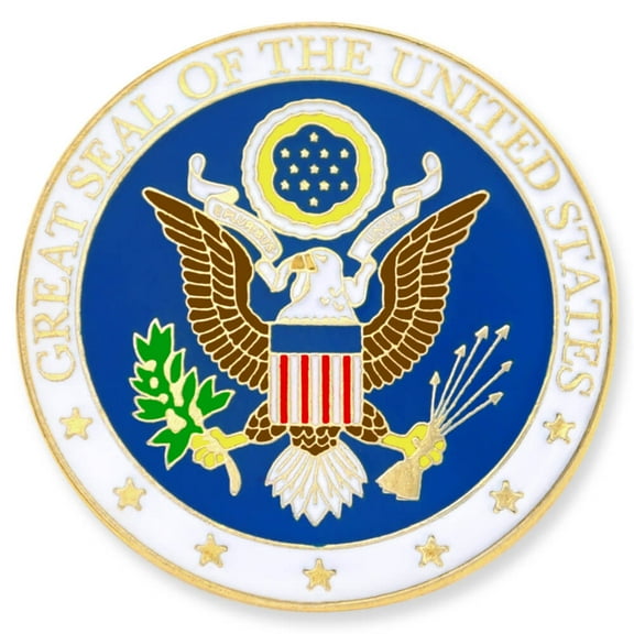 PinMart's Great Seal of the United States Lapel Pin - Unisex Enamel Lapel Pin for Adults and Teens
