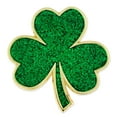 thumbnail image 1 of PinMart's Green Shamrock St. Patrick's Day Clover Magnetic Lapel Pin Jewelry - 50 Pack, 1 of 7