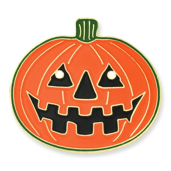 PinMart's Halloween Pumpkin Jack-O'-Lantern Holiday Lapel Pin