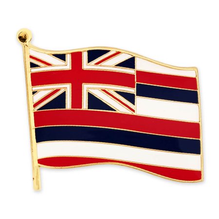 PinMart Hawaii US State Flag HI 100-Piece Button Pins