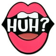 thumbnail image 1 of PinMart's Huh? Pink Lips Cute Trendy Enamel Lapel Pin, 1 of 3