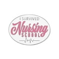 thumbnail image 1 of PinMart's I Survived Nursing School Lapel Pin Nurse Graduate Appreciation Gift - 10 Pack, 1 of 3