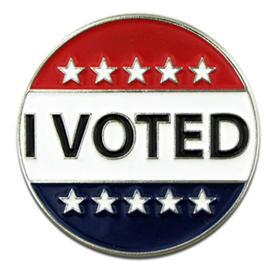 PinMart's I Voted Election Political Patriotic Lapel Pin - 100 Pack