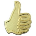 thumbnail image 1 of PinMart's Job Well Done Good Work Lapel Button Pins, 5-Piece, Gold Metal, 1 of 3