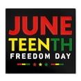 thumbnail image 1 of PinMart's Juneteenth Freedom Day Lapel Pin, 1 of 3