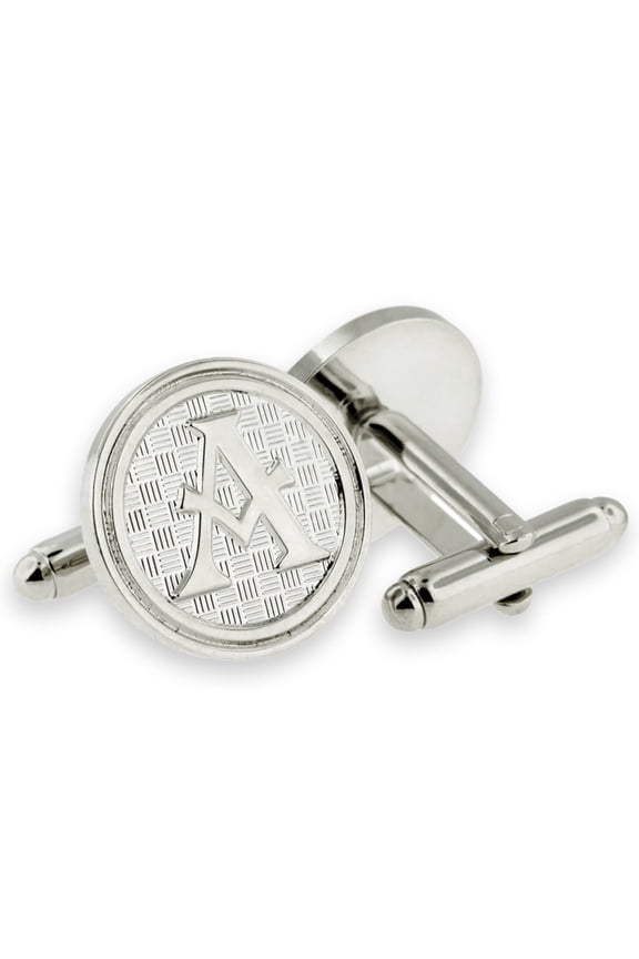 's Letter A Cufflink Set