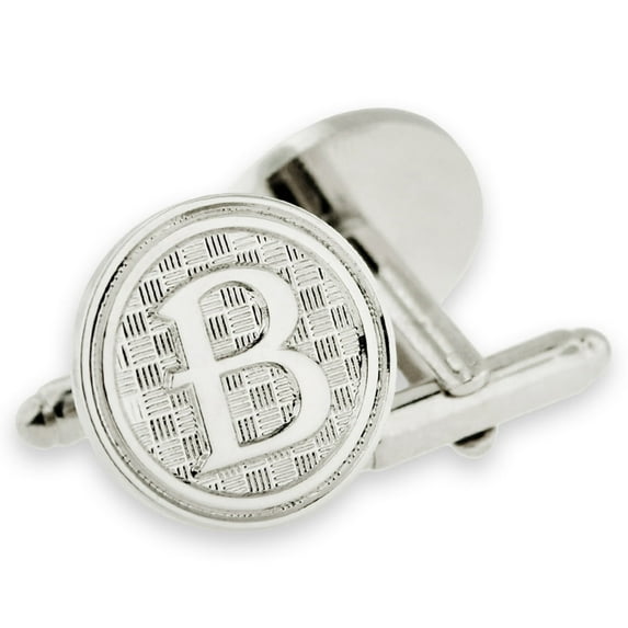 PinMart's Letter B Cufflink Set