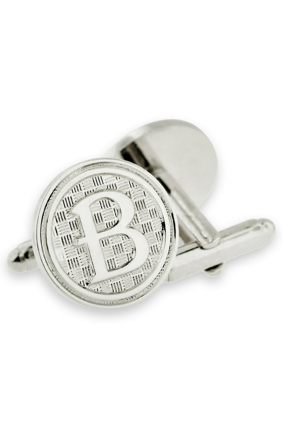 's Letter B Cufflink Set