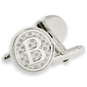 PinMarts Letter B Cufflink Set