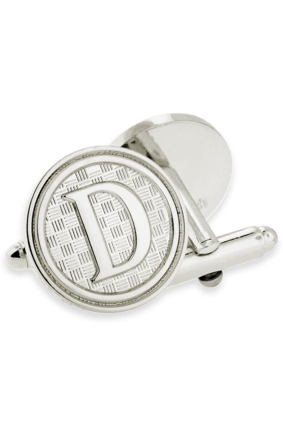 's Letter D Cufflink Set