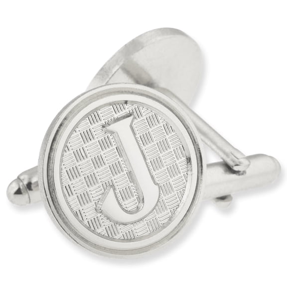 PinMart's Letter J Cufflink Set