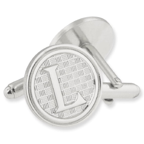 PinMart's Letter L Cufflink Set