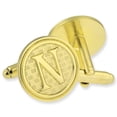 thumbnail image 1 of PinMart's Letter N Cufflink Set, 1 of 1