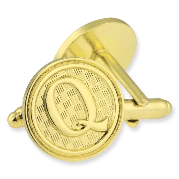 PinMart's Letter Q Cufflink Set