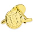 thumbnail image 1 of PinMart's Letter U Cufflink Set, 1 of 1