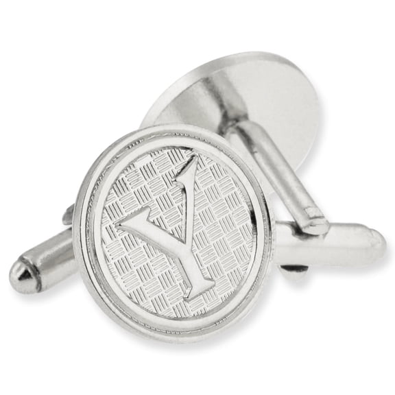 PinMart's Letter Y Cufflink Set