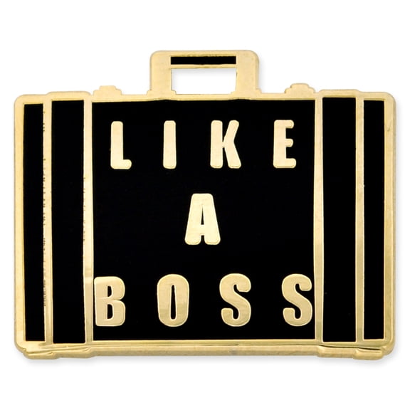 PinMart's Like a Boss Briefcase Enamel Lapel Pin
