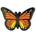 thumbnail image 1 of PinMart's Monarch Butterfly Vibrant Insect Enamel Spring Brooch Lapel Pin, 1 of 3