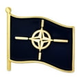 thumbnail image 1 of PinMart's NATO Flag Pin - Foreign Relations, 1 of 3