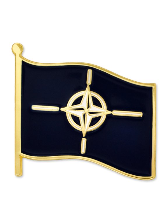 's NATO Flag Pin - Foreign Relations