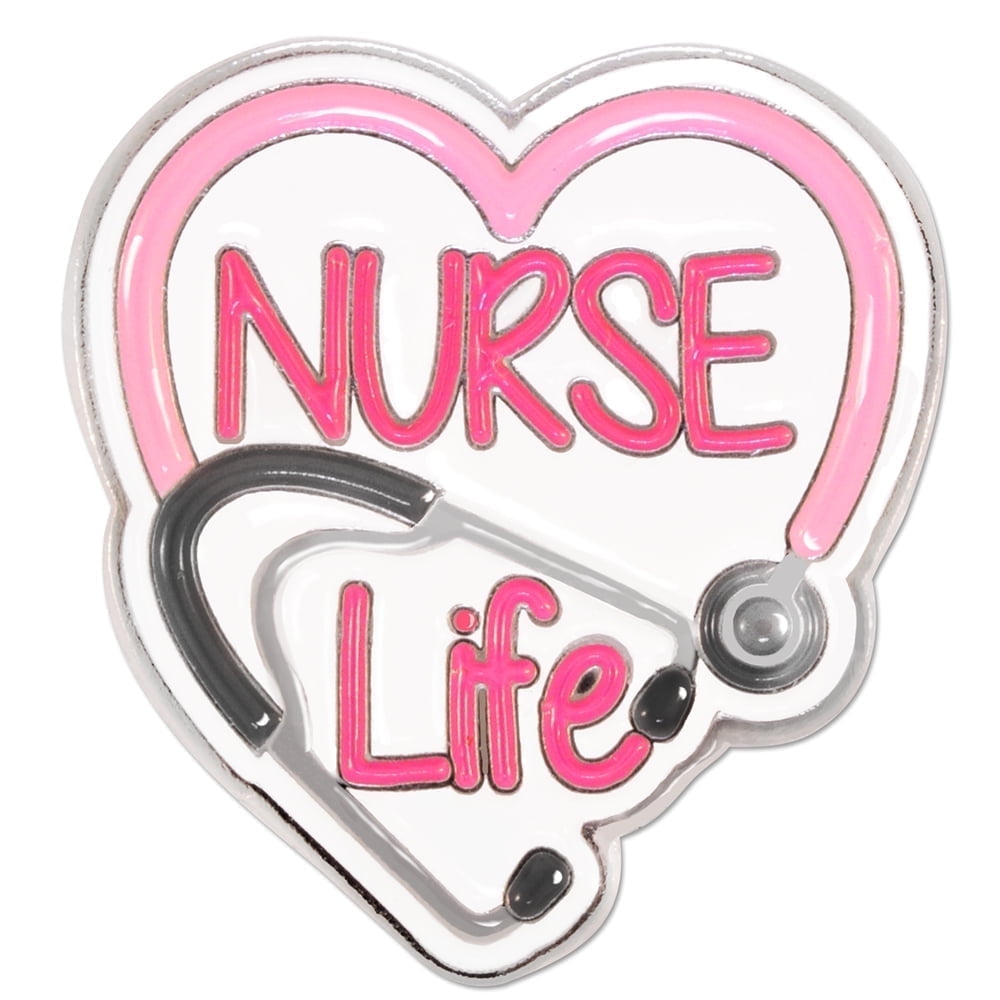 PinMart's Nurse Life Stethesctope Pin Nursing Graduate Nurse ...