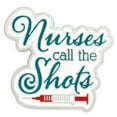 thumbnail image 1 of PinMart's Nurses Call the Shots Phlebotomist Nurse Appreciation Gift Lapel Pin, 1 of 3